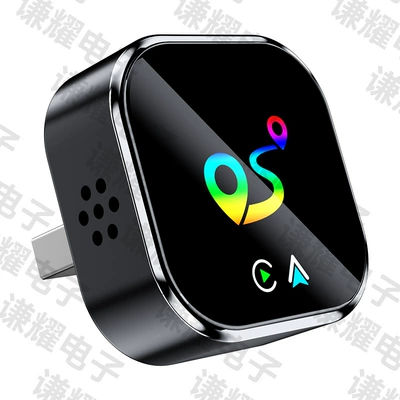 13 open car interconnection – Simsiz CarPlay və Android Auto - q1a-black-edition-metal-glass-android-auto-carplay-2-in-1-adapter-compatible-with-overseas-non-chinese-systems-only