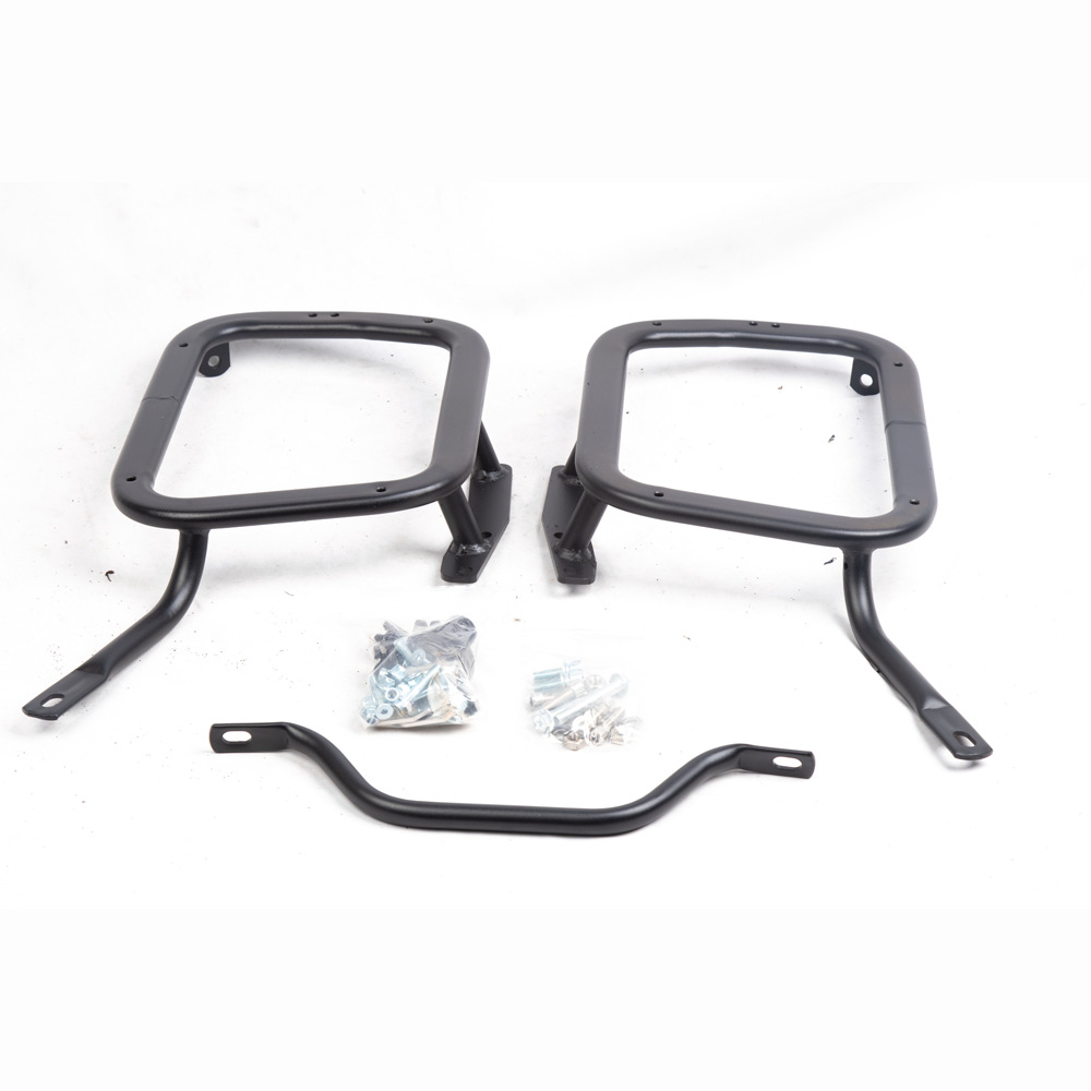 Adecuado para Longxin Wuji 300DS caja lateral de acero al carbono marco lateral tres caja soporte de aleación de aluminio caja lateral soporte