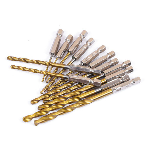Hex Shank Twist Drill Bit 13pc Drill Bit Set 1.5-6.5mm Electric Drill Screwdriver Drill Driver Pneumatic Drill