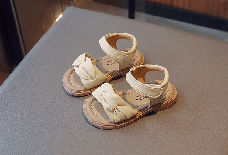 Korean casual soft sole sandals, Velcro baby shoes, 2023 summer new children's shoes_voghion.com
