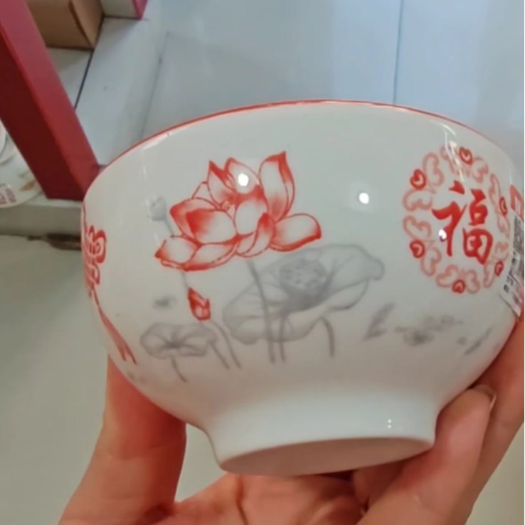 연꽃 3.6inch 그릇 한 상자 240개