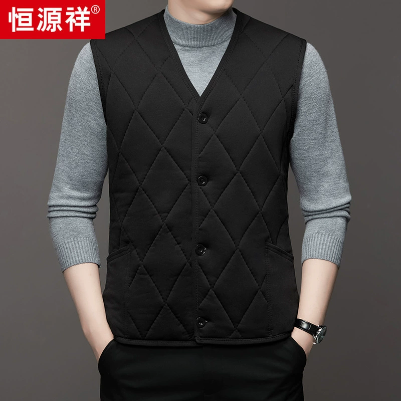 Warm vest, for middle age