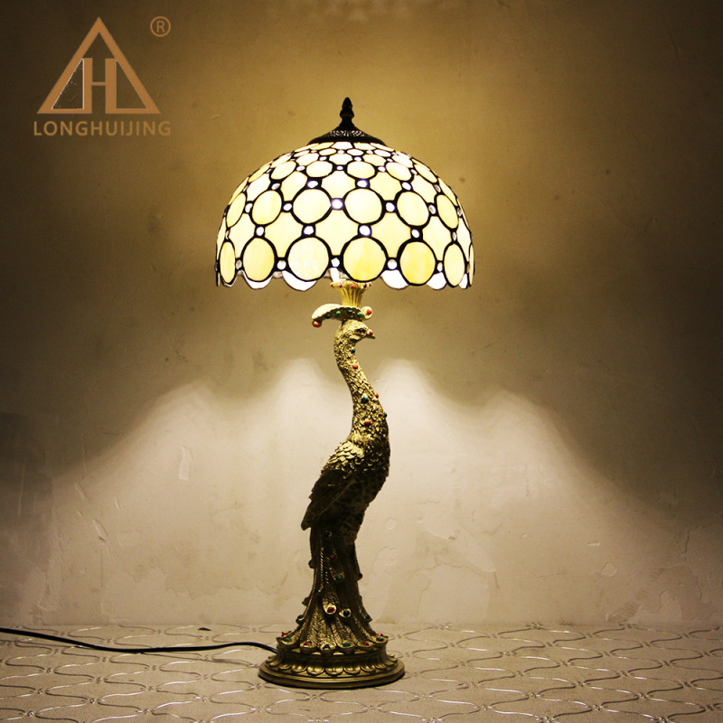 Factory Direct Sales Bedroom Bedside Glass Table Lamp Tiffany Style Living Room Study Bedroom Bedside Glass Table Factory Direct Sales Bedroom Bedside Glass Table Lamp Tiffany Style Living Room Study Bedroom Bedside Glass Table