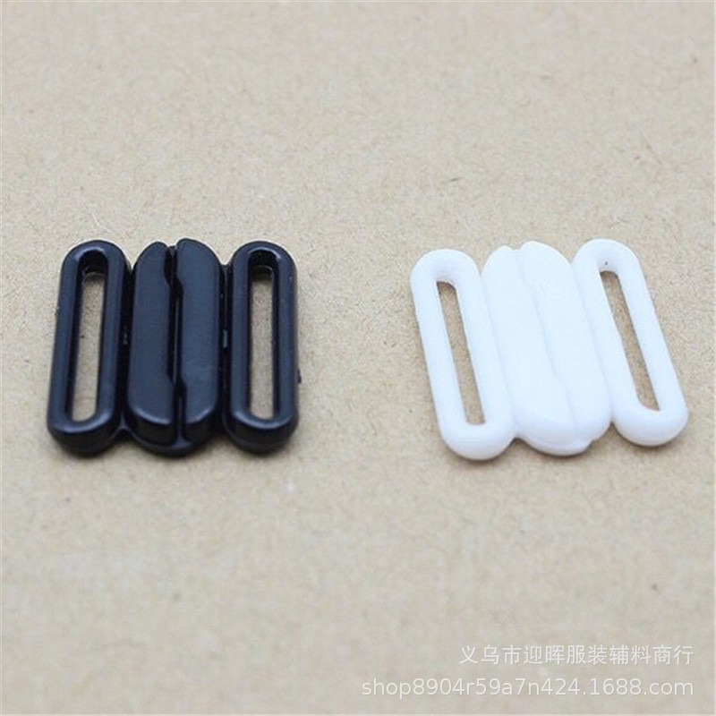 厂家直供 JK制服领结松紧带调节插扣文胸内衣领结扣领花刀扣