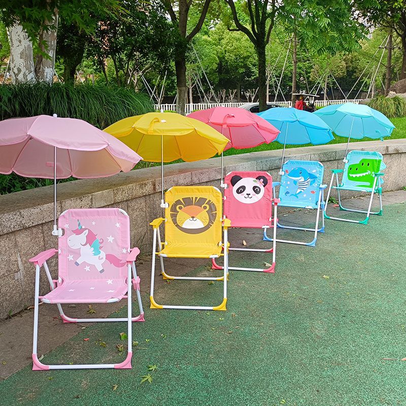 Children's Beach Chair Outdoor Portable Folding Chair Backrest Chair Simple Parasol Seaside Baby Photo Seat Stool Children's Beach Chair Outdoor Portable Folding Chair Backrest Chair Simple Parasol Seaside Baby Photo Seat Stool