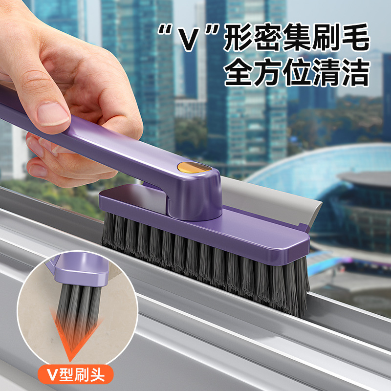 多機能浴室隙間清掃ブラシ死角なしトイレ床洗面台プール回転ブラシ|undefined