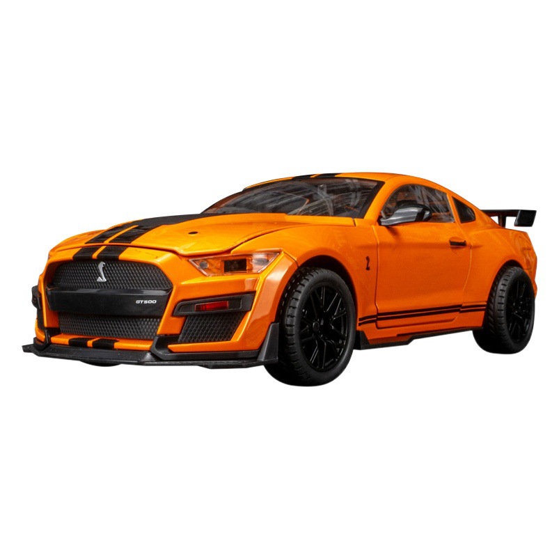 Shengrun SR-1804 simulación GT500 coche deportivo aleación modelo de coche decoración gran sonido y luz puerta juguete para niños