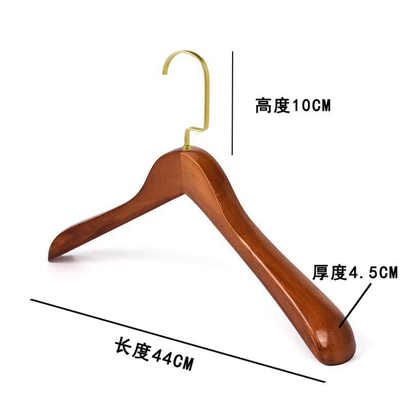 금고리 둥근 머리 두꺼운 남성용 옷걸이 ✓