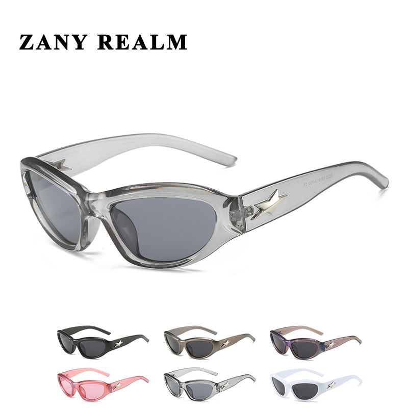 Nueva estrella y2g gafas de sol polarizadas tecnología futura sentido cyberpunk montar retro transfronterizo gafas de sol 5025