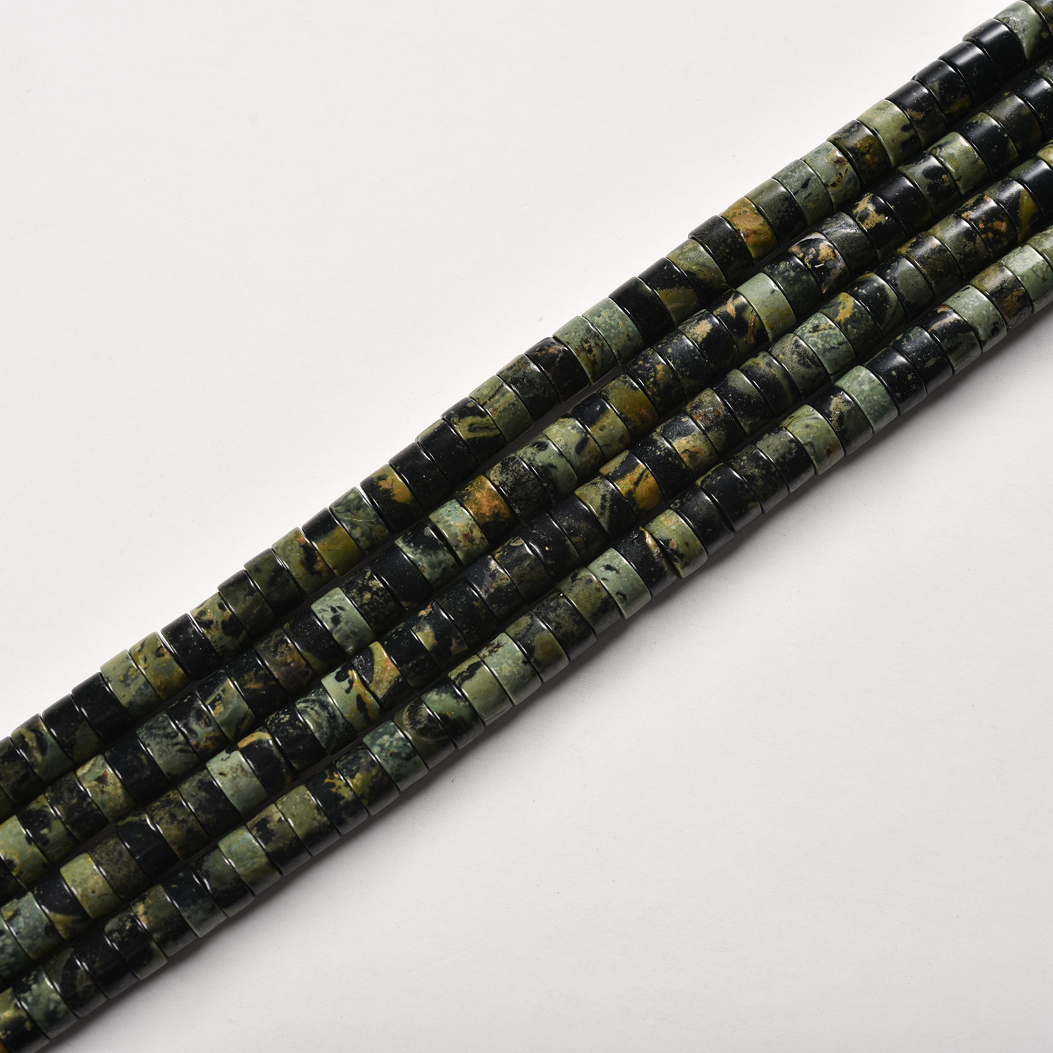 Organic beads, accessory, accessories, 3×6mm, DIY