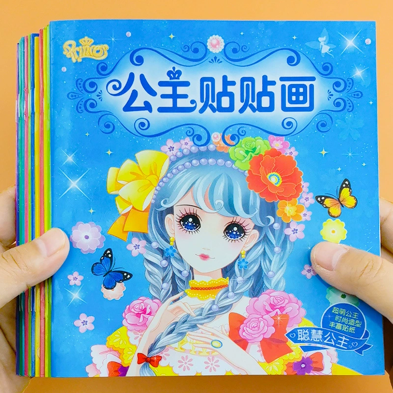 Детская книга с наклейками, мозговой штурм, 0–2–3–6 лет, воспитание и образование детей, раннее обучение