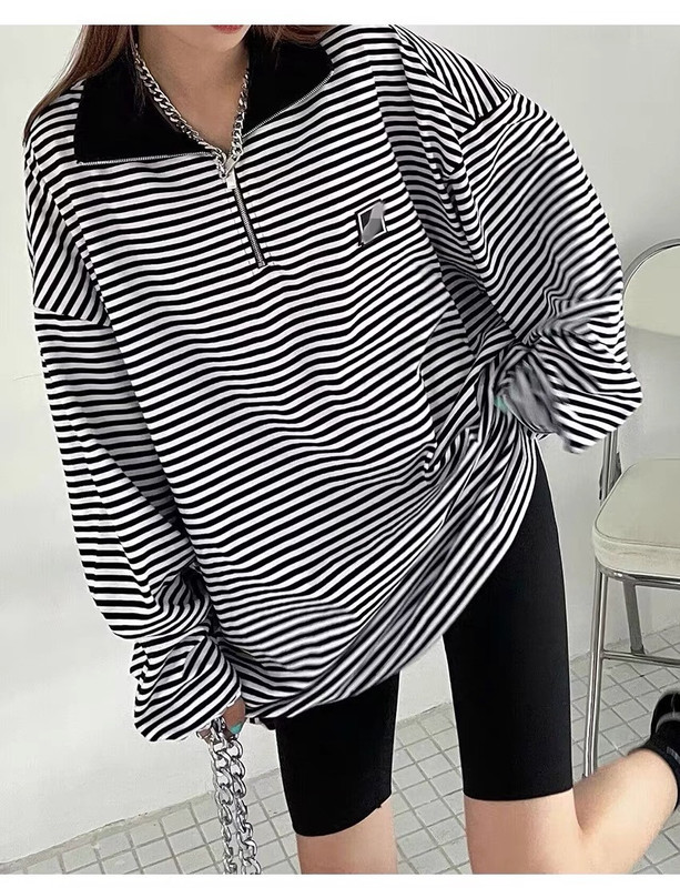 潮牌高街WE11立体印花小熊休闲宽松情侣T恤男女同款卫衣外贸批发|undefined