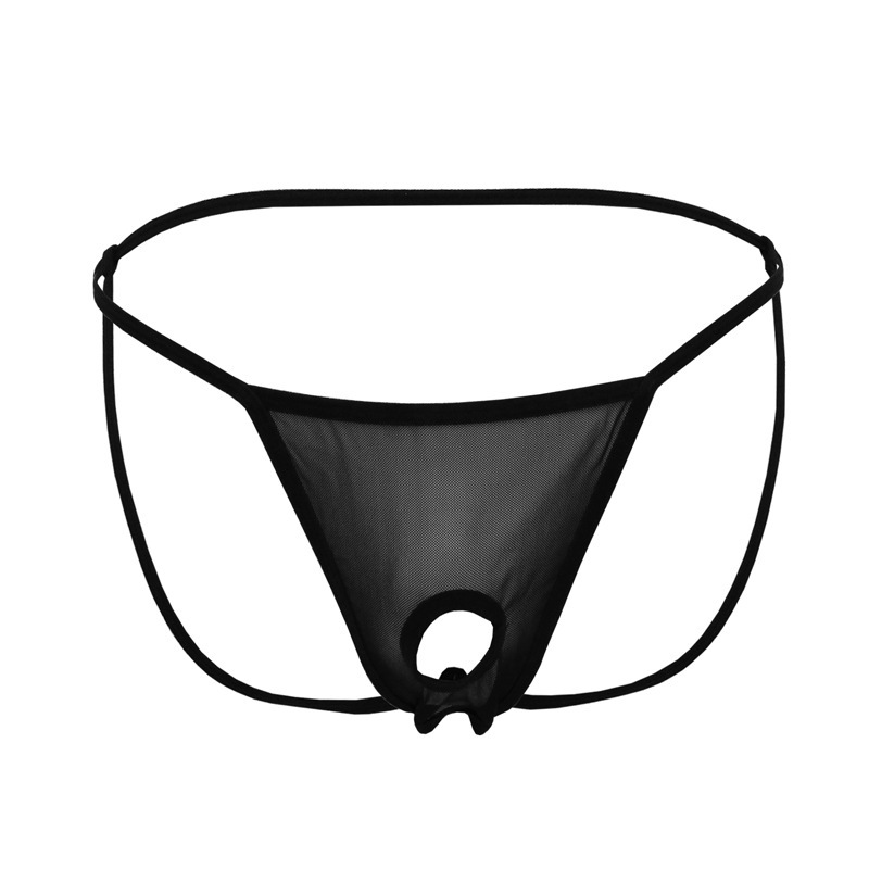 Popular Men's Transparent Thong with Exposed Buttocks and Penis, Open-Crotch T-Pants, Sexy Underwear Wholesale Dropshipping Popular Men's Transparent Thong with Exposed Buttocks and Penis, Open-Crotch T-Pants, Sexy Underwear Wholesale Dropshipping