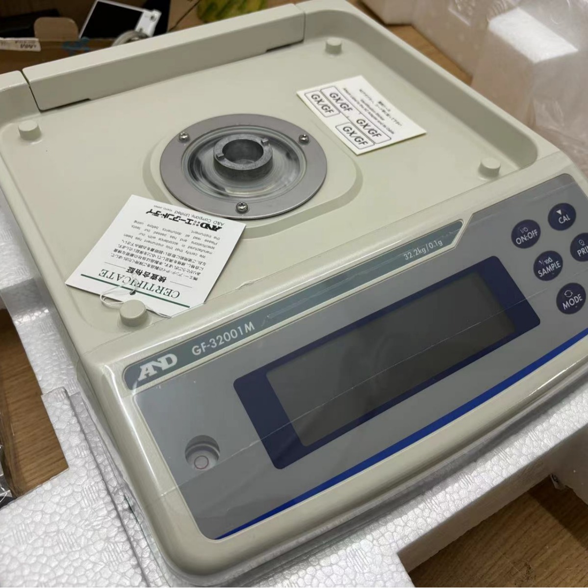 现货  供应  电子秤 GX-2000  可使用校准砝码随时进行高精度测量