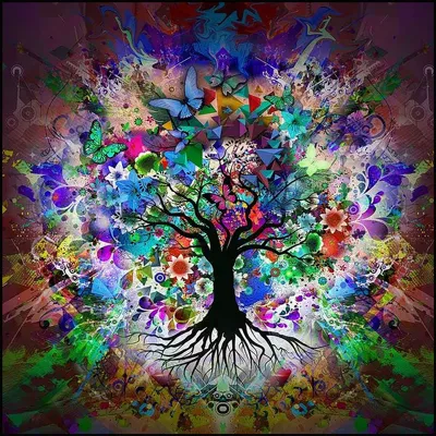 Room Decoration Painting Hanging Painting – Avtomobil döşəmə paspasları - life-tree-07-5080cm