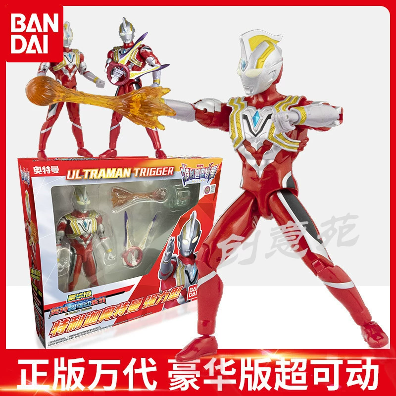 Bandai, Ultra, подвижный Ultraman Tiga, кукла, игрушка, роскошное издание