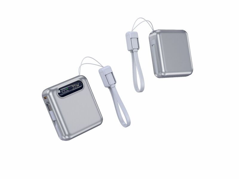 35W笔记本充电宝10000mAh自带线大功率移动电源powerbankPD快充|undefined