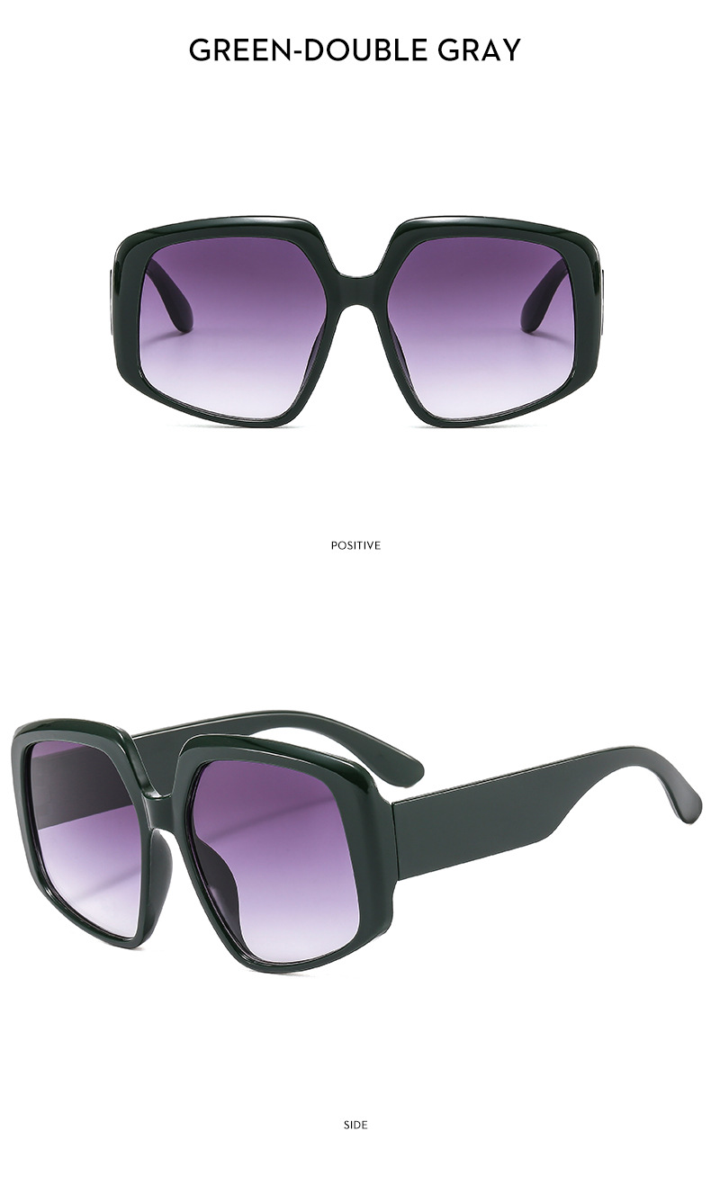European and American new style irregular large frame sunglasses cross-border fashion retro sunglasses women's modern trendy sunglasses_voghion.com
