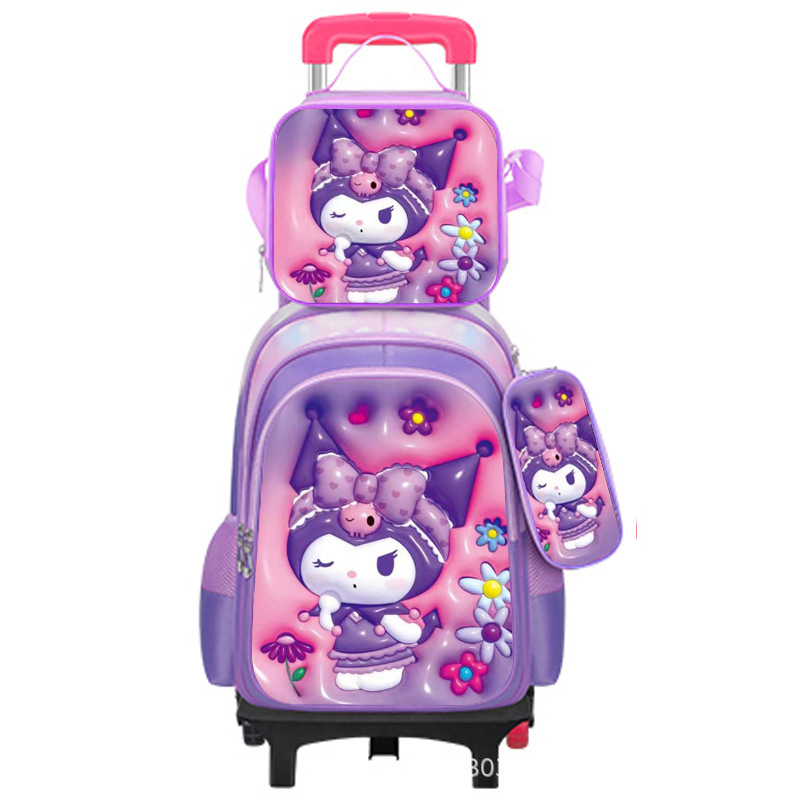 Fábrica directa transfronteriza nueva serie de montaña y mar de dibujos animados de tres piezas paquete de bolsas de 2 / 6 rodadas