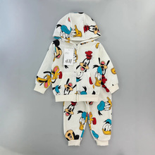 patpat童装品牌折扣跨境外贸童装 秋冬儿童卫衣套装批发尾款清货