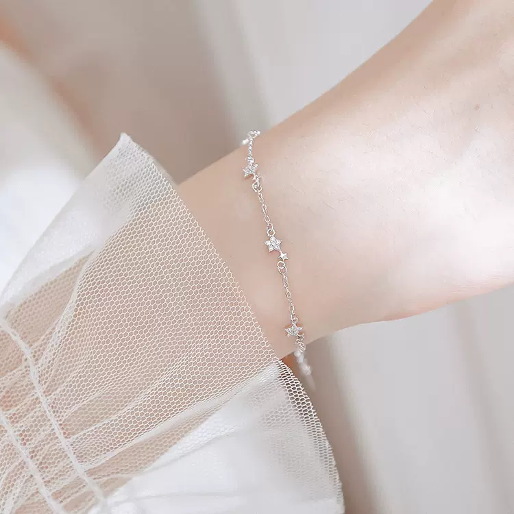 星星手链女ins超仙小众设计学生闺蜜女款韩版高级简约个性潮批发