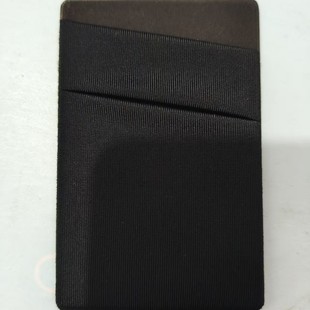 Lycra Mobile Phone Back Sticker Self-Adhesive Oblique Card Holder Mobile Phone Card Holder Double-Layer Oblique Card Holder Magnetic Card Holder Factory Direct Sale