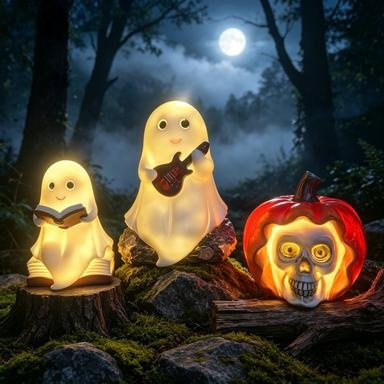 Cross-Border New Product Halloween Resin Ghost Lamp Creative Desktop Decoration Atmosphere Night Light Reading Lamp Cross-Border Hot Selling Cross-Border New Product Halloween Resin Ghost Lamp Creative Desktop Decoration Atmosphere Night Light Reading Lamp Cross-Border Hot Selling