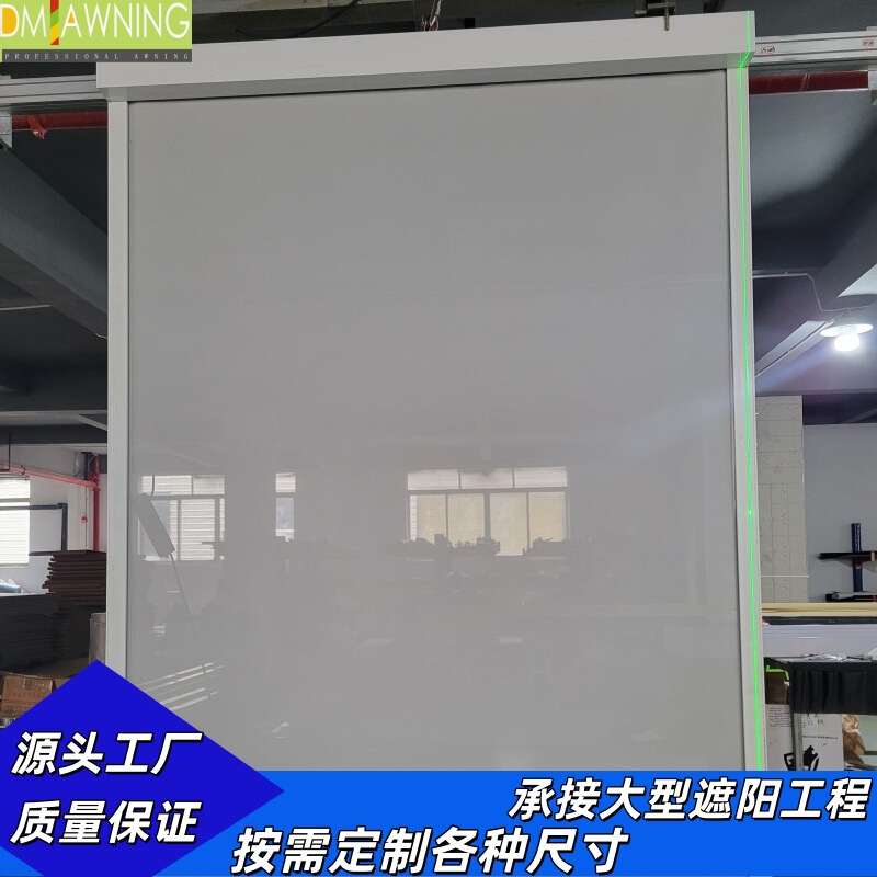 Smart Electric Windproof Roller Shutter for Doors and Windows, Terrace, Rainproof Gazebo Windproof Curtain, Garden Balcony Smart Sunshade Curtain Smart Electric Windproof Roller Shutter for Doors and Windows, Terrace, Rainproof Gazebo Windproof Curtain, Garden Balcony Smart Sunshade Curtain