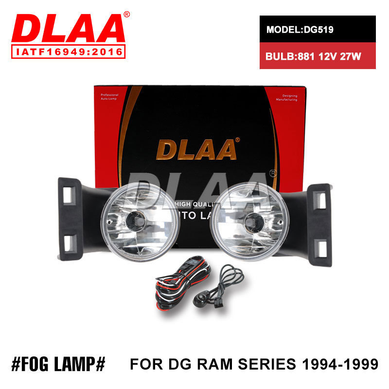 Aplicable a Dodge RAM SERIES 1994 - 1999 lámpara de niebla de automóvil lámpara de función total