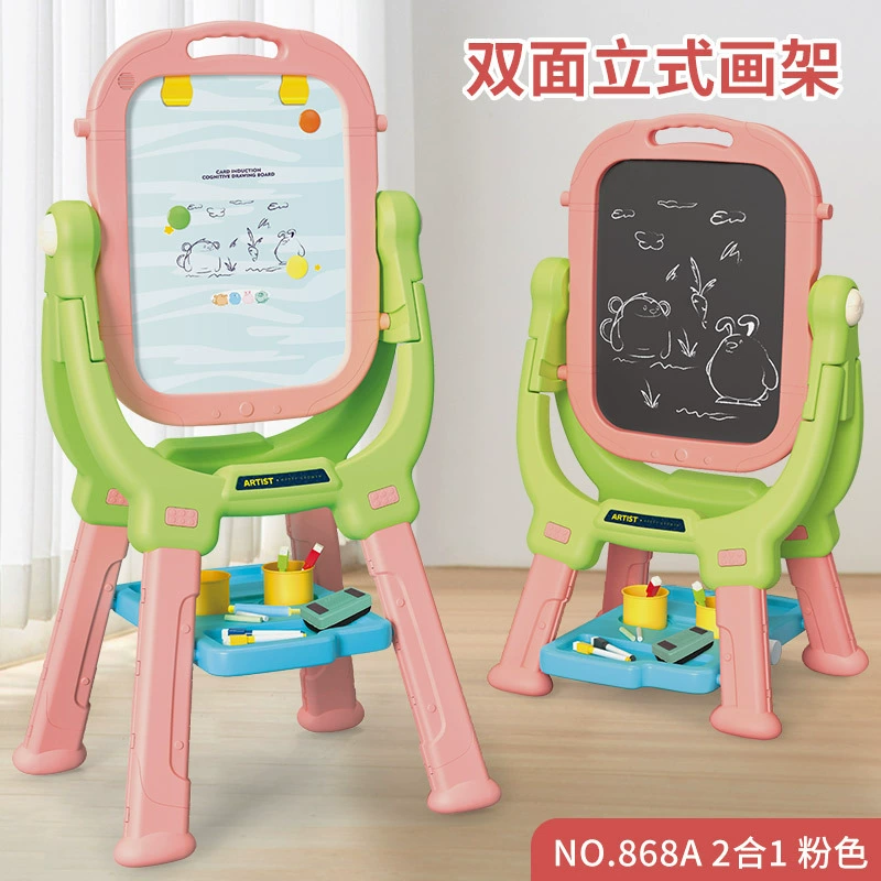 Двусторонняя доска для рисования, игрушка, (跨境贸易), 2 в 1, раннее образование