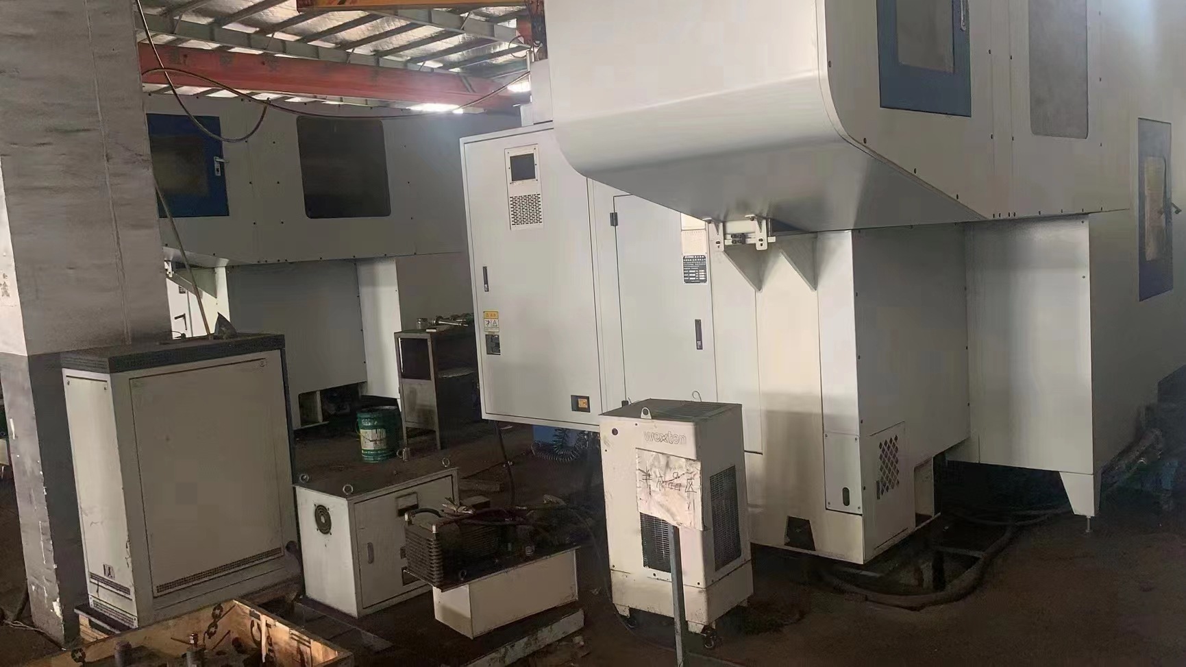 转让二手台湾亿铨LH117卧式加工中心二手亿铨卧加