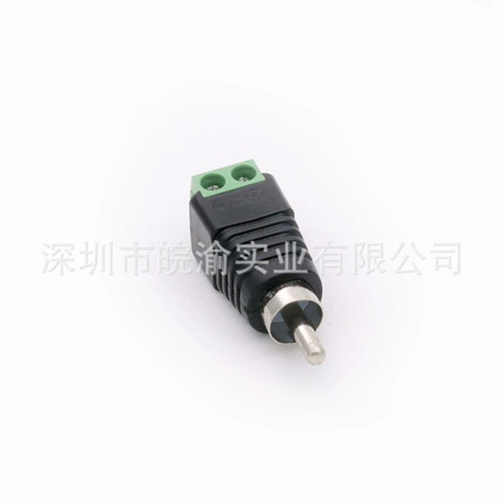 Стерео CCTV Phono RCA разъем мужской к AV-коннектору