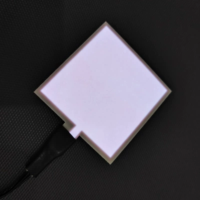 Cold light sheet, Cuttable Cold Light Sheet El - 5cm5cm-cold-white-light-non-luminous-light-pink-comes-with-battery-box-bring-your-own-battery