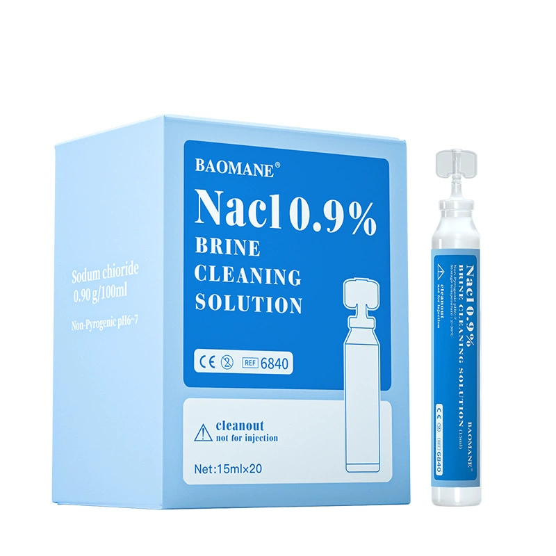 Английская версия 0,9% хлорид натрия физиологический раствор 15 мл для внешней торговли исключительно для Nacl Solution