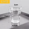 160ML step cup 25 pieces/1 pack-PP
