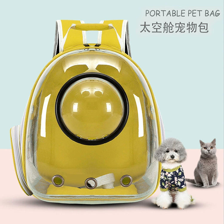 Космическая капсула для домашних животных исходящая сумка портативный рюкзак дышащая сумка для кошек Собака покупки на открытом воздухе Отдых космическая сумка для домашних животных