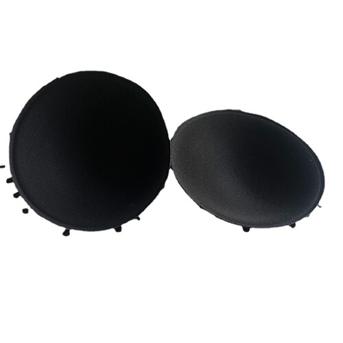 Manufacturer of plus size round bra pads for women, swimsuit yoga inserts, developmental protective breast pads, cups
