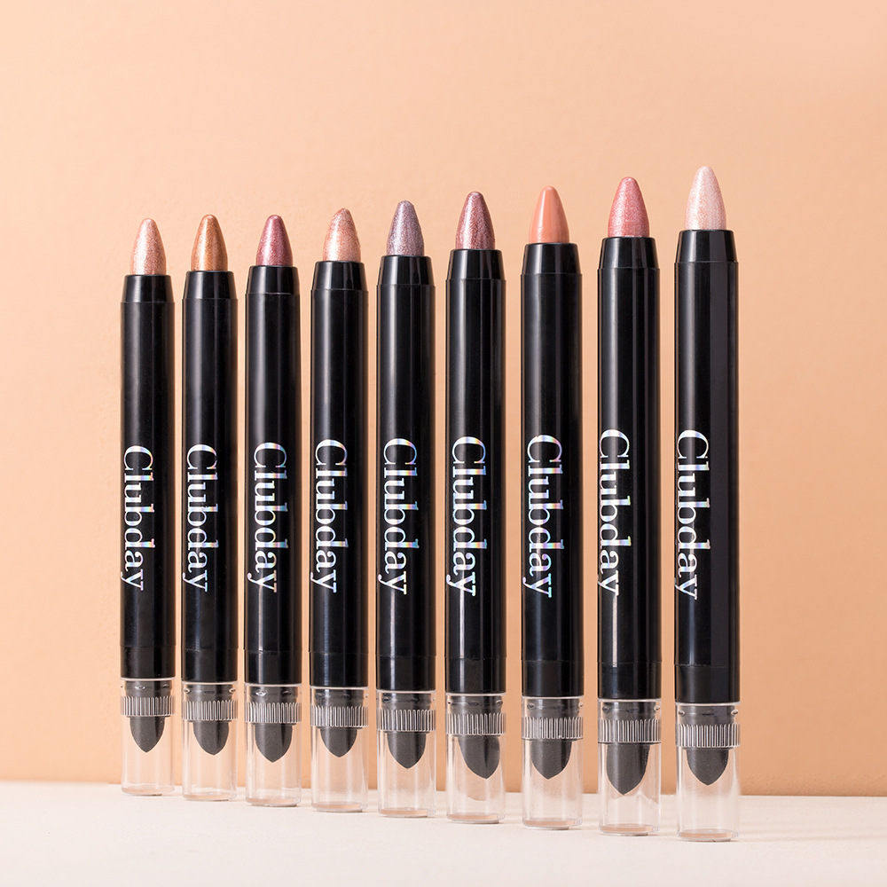 Cross-border bestseller Eye shadow stick, pearlescent eye shadow pen, high-gloss brightening, non-smudging eye makeup set Eye Shadow undefined
