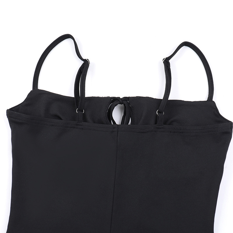 Simple Style, Classic Style Style Women's Holiday Bodysuits Simple Style Classic Style Solid Color Full Length Jumpsuits