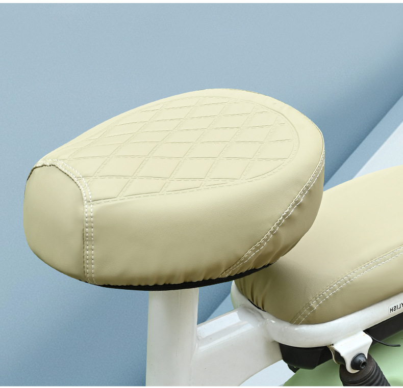 Electric Vehicle Round Head Seat Cover, Waterproof and Sun-Proof, Yadi Aima Tailg Four-Season Wear-Resistant Thickened Seat Cover