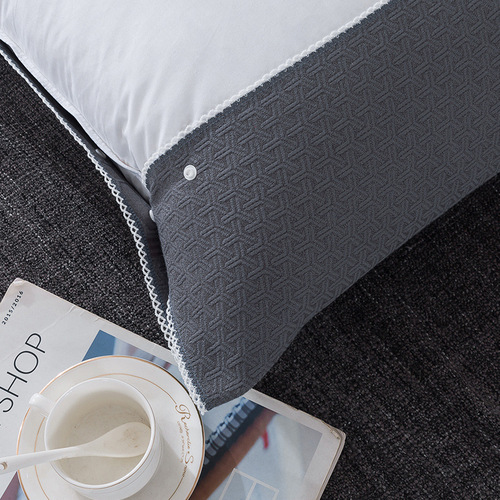 European-style pillow cover, non-slip, non-shedding, pure cotton, one pack, high-grade gauze, cotton, household fixed cover pillow cover
