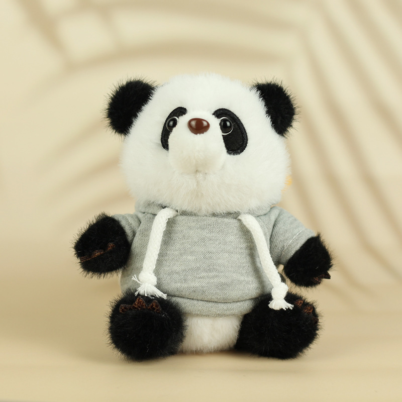 Colgante de Peluche de Oso Panda de Terciopelo para Mochilas image 4
