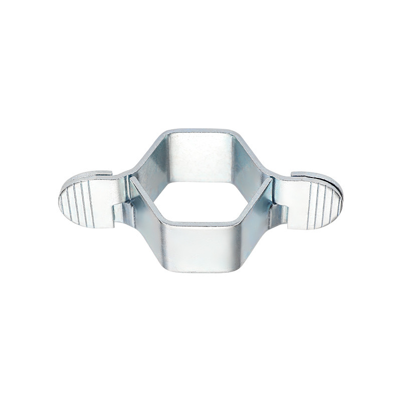 Llave Hexagonal para Mangueras de 4 Puntos de Hierro Desmontable para Mantenimiento de Grifo y Calentador de Agua