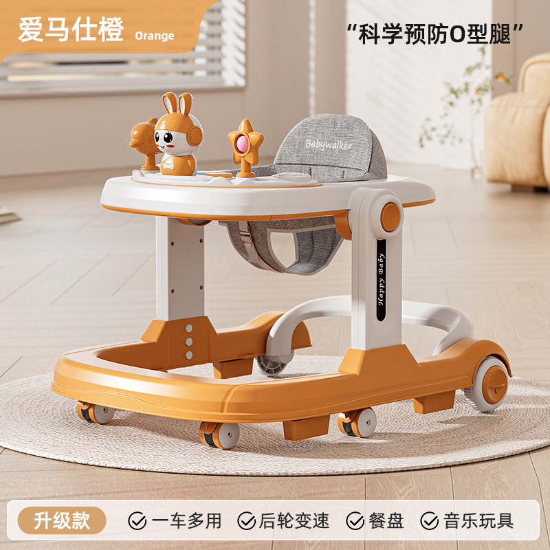 3 - en - 1 multifuncional anti-rollback plegable 6 - 36 meses caminante para bebé