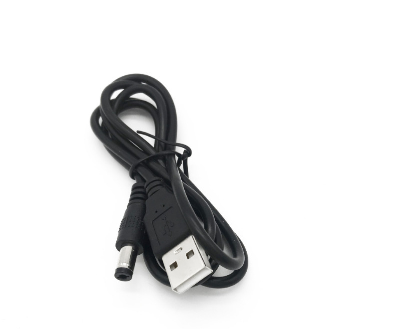 Ventas directas de fábrica de cobre puro sobre 1. corriente DC5.5 * 2.1 máquina de coser USB fuente de alimentación cable de carga