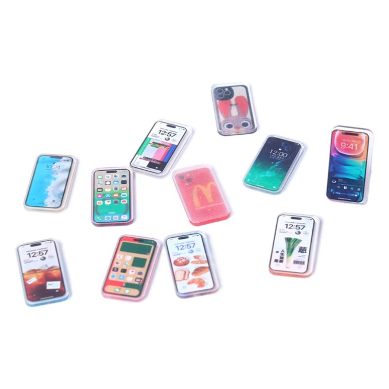 Мини-симулятор маленький мобильный телефон BJD телефон игрушка Dollhouse миниатюрная модель украшения супермаркета Аксессуары для кукольного дома