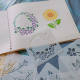 Album Lace ruler hand account children's painting universal primary school student painting hand copy newspaper template complete collection hollow artifact
