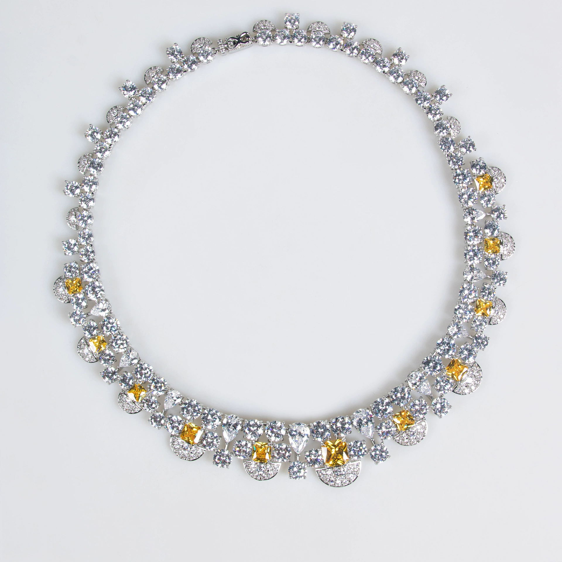 (Cross-border trading), pendant with zircon, necklace and earrings, dress, wish, bright catchy style