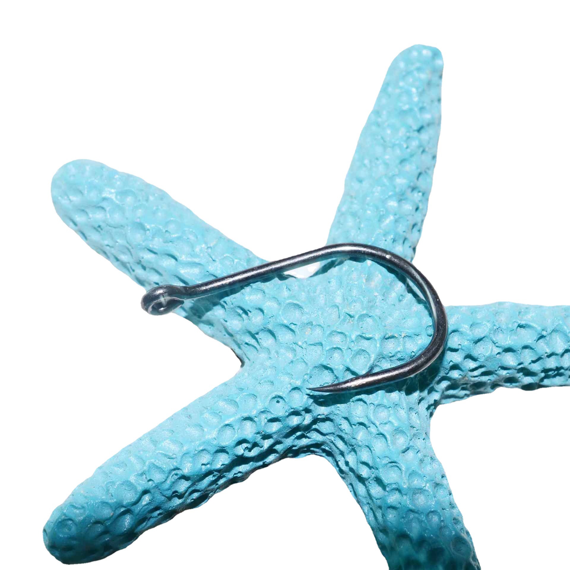 QIHU anzuelo a granel tubo Fu isini no púas carpa gancho al por mayor 1000 piezas por bolsa venta directa de fábrica