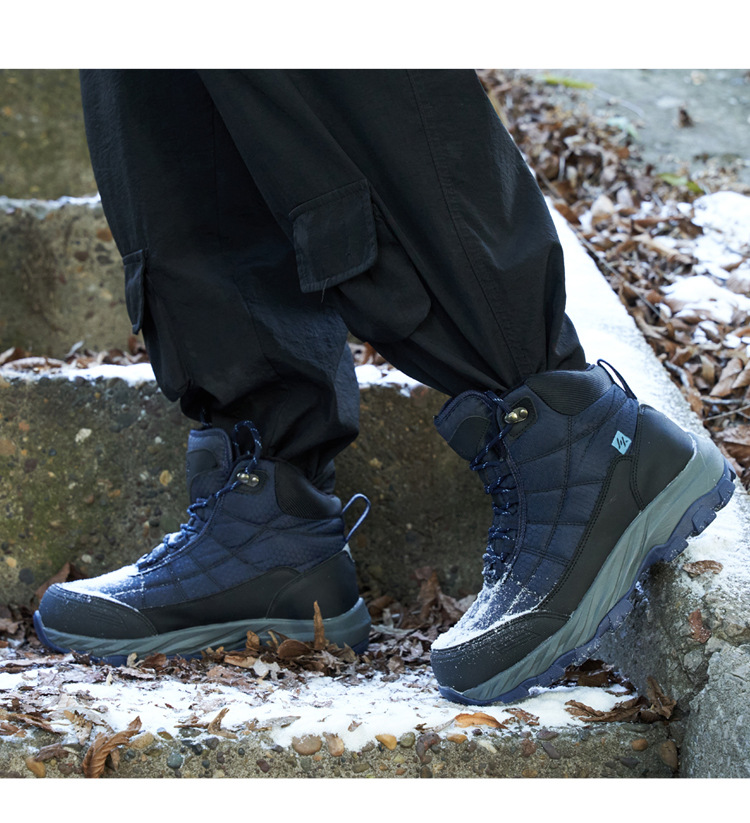 Wool Fur One Wool Boots Men's Coldproof Boots Padded Thickened Outdoor Tall Cotton Boots_voghion.com